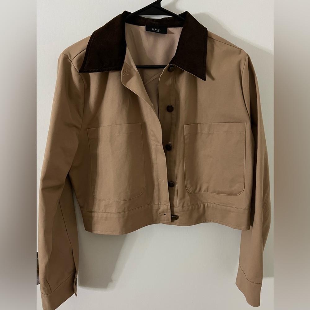 VICI cropped jacket - image 1